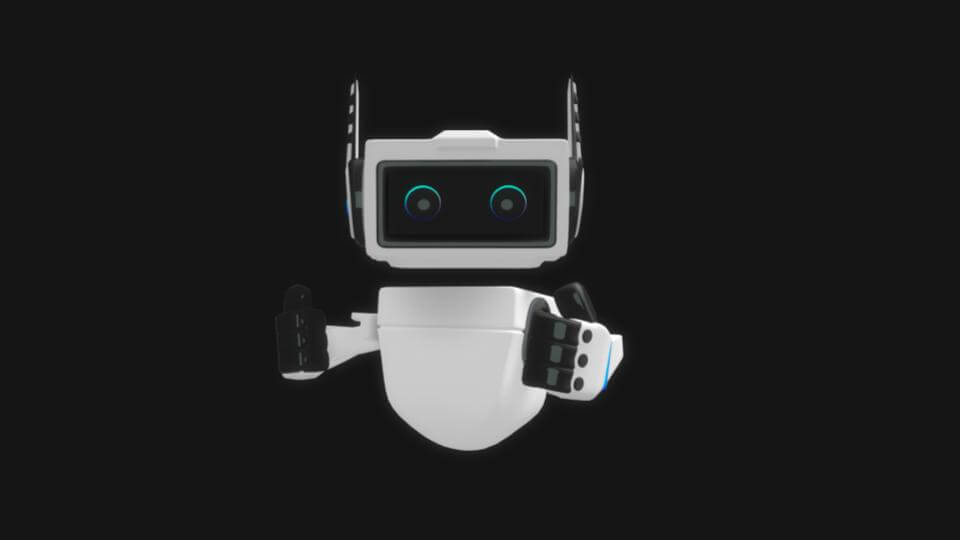 3D Animated Robot