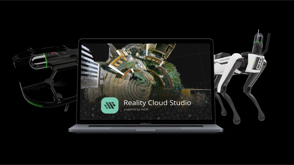 case study of reality capture app Reality cloud studio for Hexagon